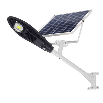 luz de rua conduzida solar de alumínio preta exterior conduzida solar do alojamento 60w da luz de rua IP65 da ESPIGA 50W