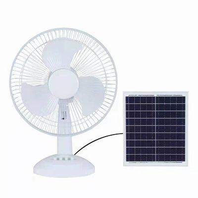 da largura solar portátil do fã 42cm de 12000mAh 12W carregamento solar